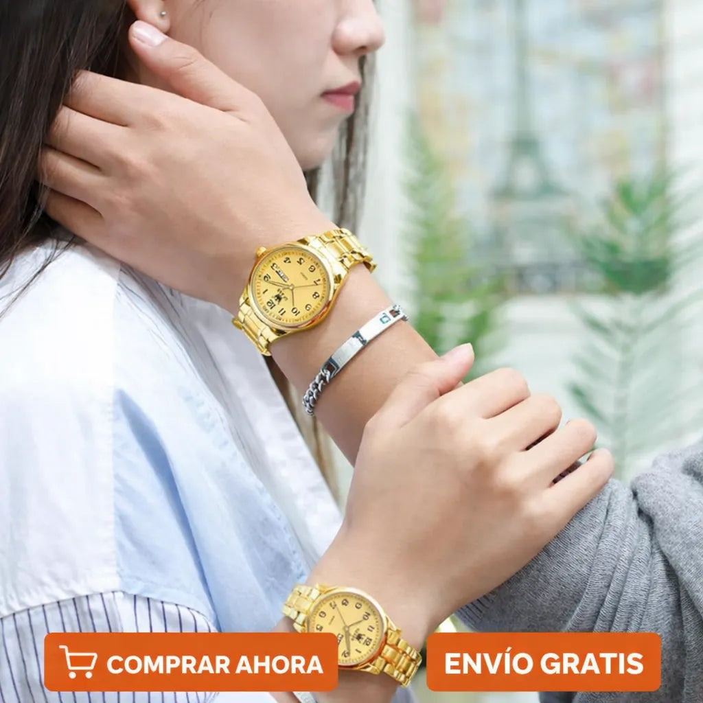 ❤️ Reloj Q&Q para Pareja – Calidad Original, 🎁 el Detalle Perfecto en San Valentín