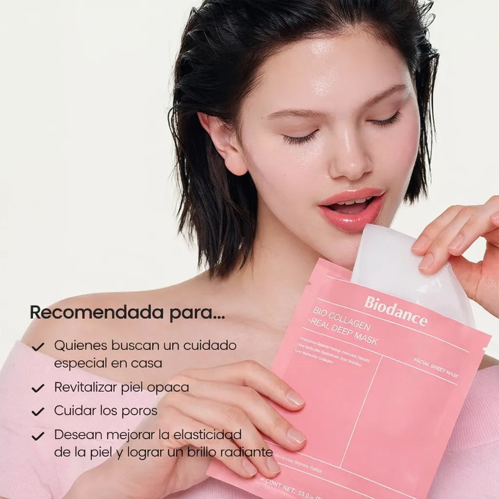 ✨ Combo Glow. Macarilla Biodance + Miss Rose ✨ 💖 Hidratación profunda + Labial 2 en 1 GRATIS 💄