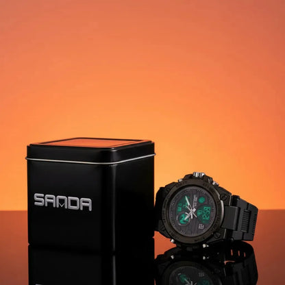 💎⌚ Reloj Sanda 739 Edición Premium — Diseño Militar + 💧 Resistente al Agua + 🚚 Envío GRATIS
