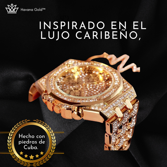 Havana Gold™ – El Reloj que Despierta Admiración 💎