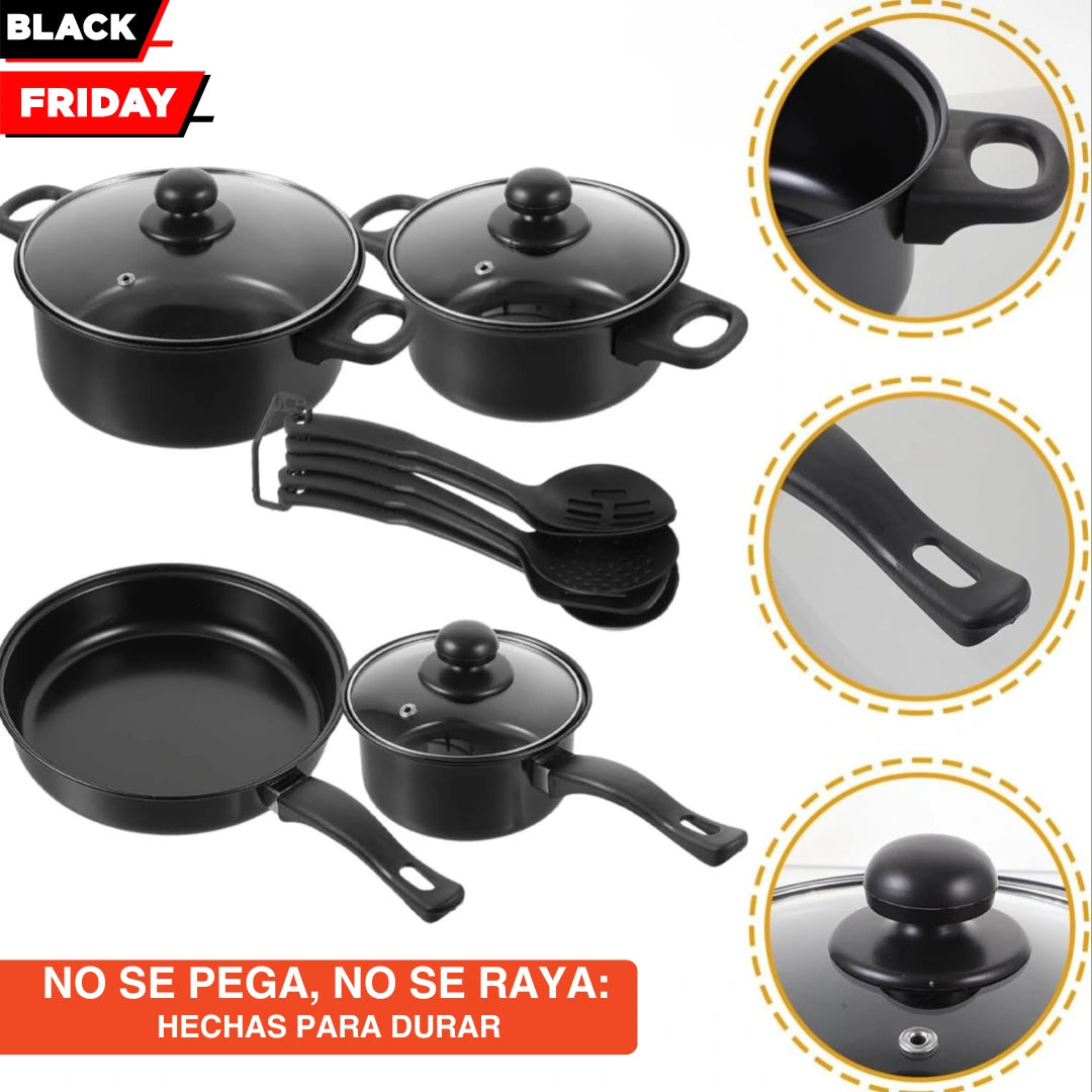 🔥 Calidad Premium a Mitad de Precio: Consigue el Set de Ollas ¡HOY al 50% OFF! 🤩