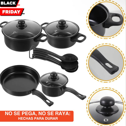 🔥 Calidad Premium a Mitad de Precio: Consigue el Set de Ollas ¡HOY al 50% OFF! 🤩