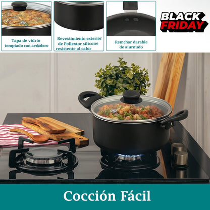 🔥 Calidad Premium a Mitad de Precio: Consigue el Set de Ollas ¡HOY al 50% OFF! 🤩
