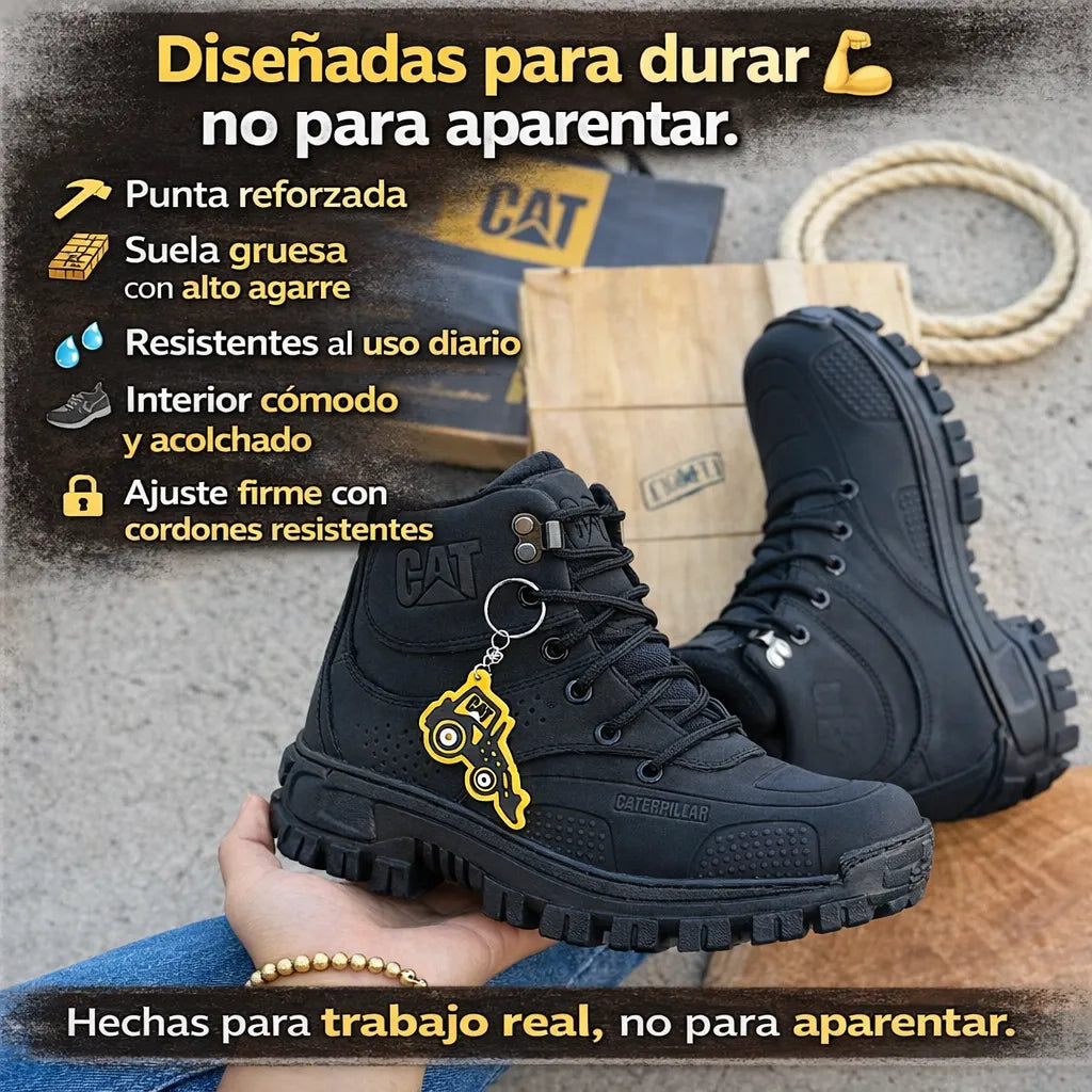Botas C010 🏗️ Suela Alta Calidad Extrema | Diseñadas Para Aguantarlo Todo + 🚚 Envío GRATIS