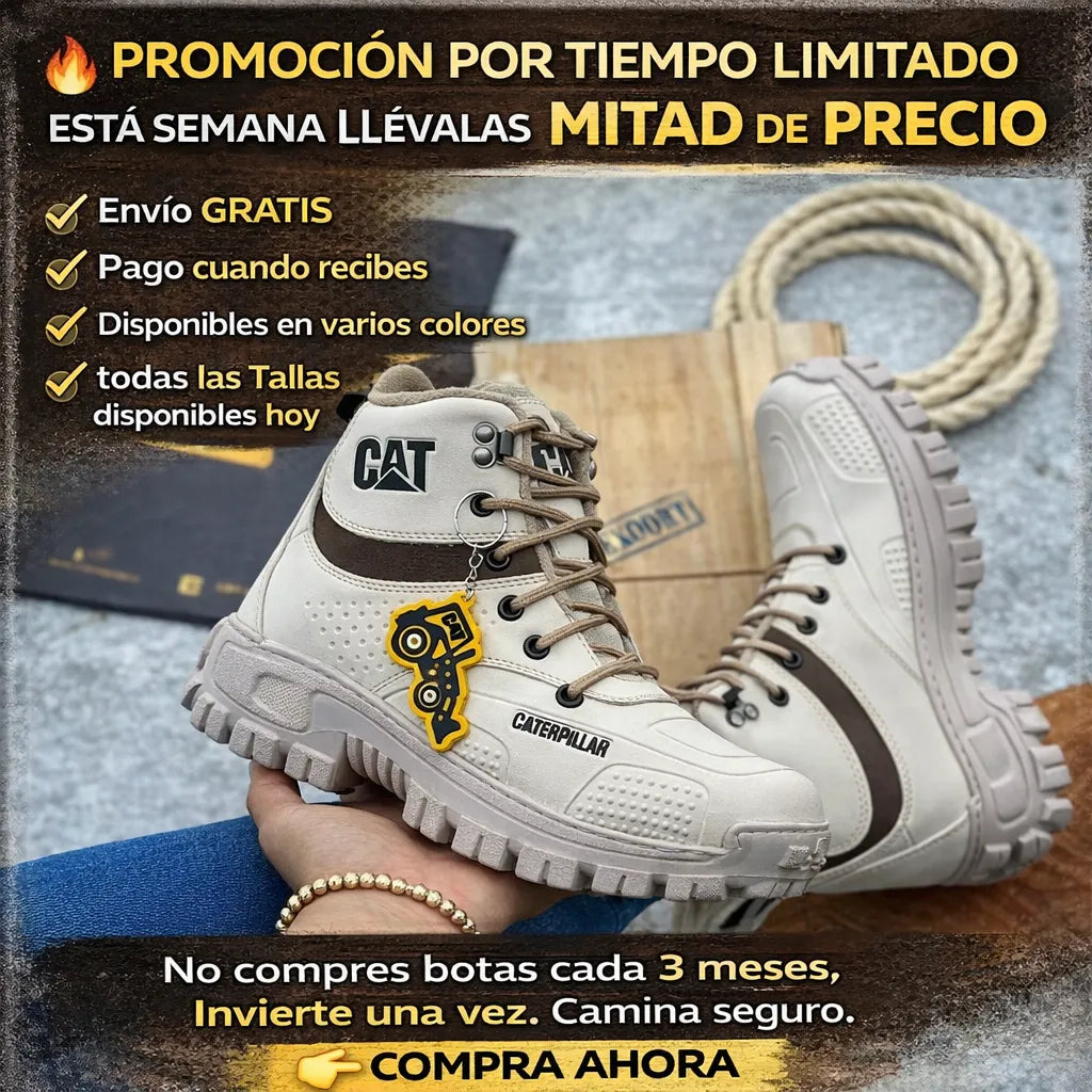 Botas C010 🏗️ Suela Alta Calidad Extrema | Diseñadas Para Aguantarlo Todo + 🚚 Envío GRATIS