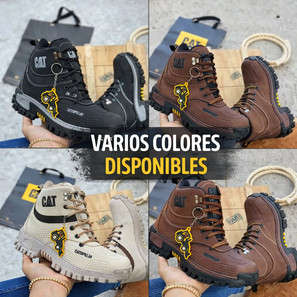 Botas C010 🏗️ Suela Alta Calidad Extrema | Diseñadas Para Aguantarlo Todo + 🚚 Envío GRATIS