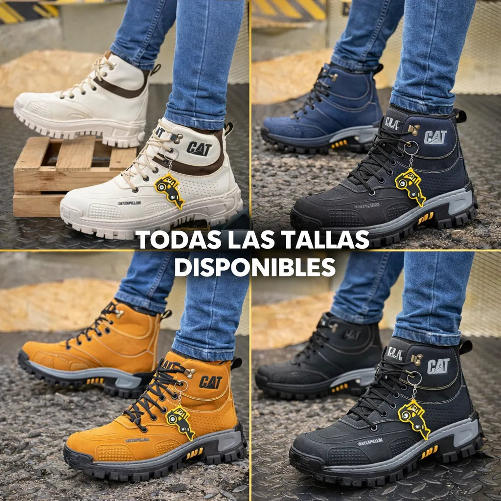 Botas C010 🏗️ Suela Alta Calidad Extrema | Diseñadas Para Aguantarlo Todo + 🚚 Envío GRATIS