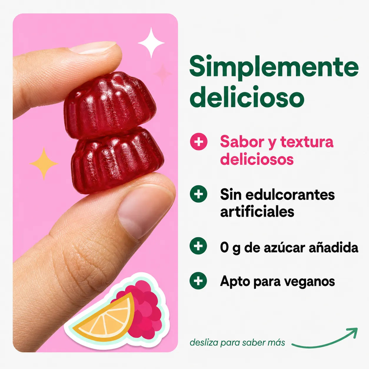 🌿 Fiber Gummies: Regularidad Digestiva en Solo 2 Gomitas 🍓🍋 + Envío Gratis 🚚