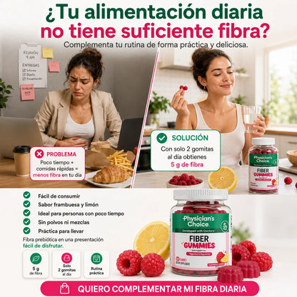 🌿 Fiber Gummies: Regularidad Digestiva en Solo 2 Gomitas 🍓🍋 + Envío Gratis 🚚