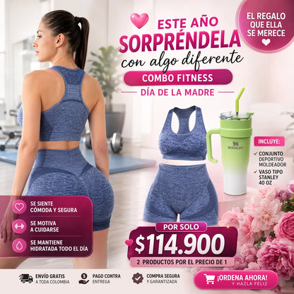 Regalo Perfecto para Mamá 💕 | Combo Fitness + Stanley + Envío Gratis 🚚
