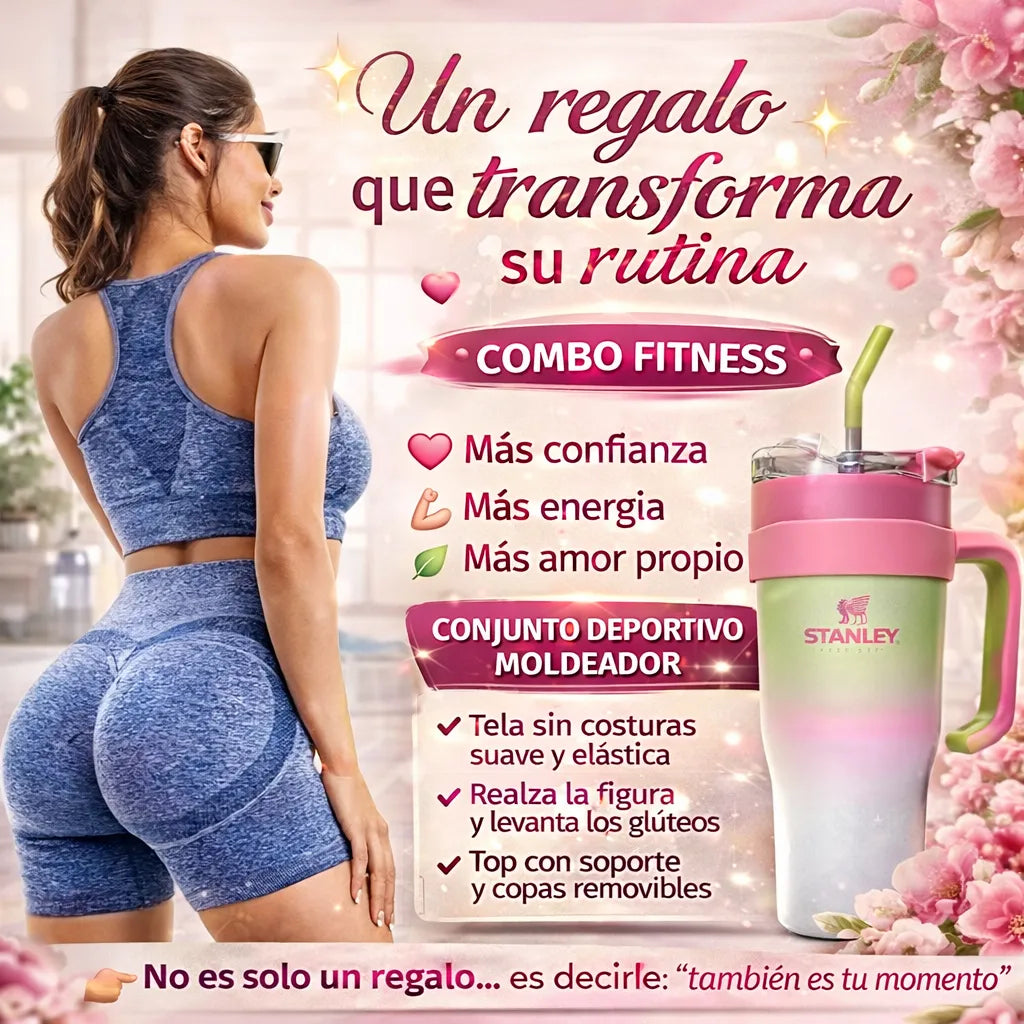 Regalo Perfecto para Mamá 💕 | Combo Fitness + Stanley + Envío Gratis 🚚