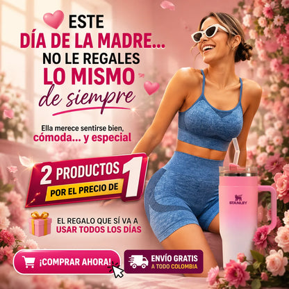 Regalo Perfecto para Mamá 💕 | Combo Fitness + Stanley + Envío Gratis 🚚