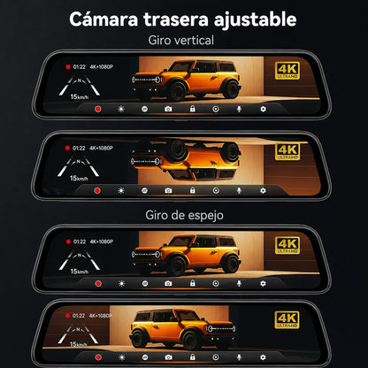 📹 El retrovisor inteligente que tu carro necesita 🚘 DVR: graba, estaciona y maneja con más seguridad+ Envío Gratis