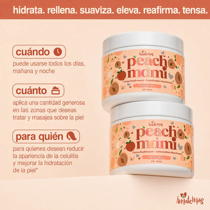 🍑 Oferta Peach Mami 2x1: Piel Suave, Hidratada y Envío Gratis ✨🚚