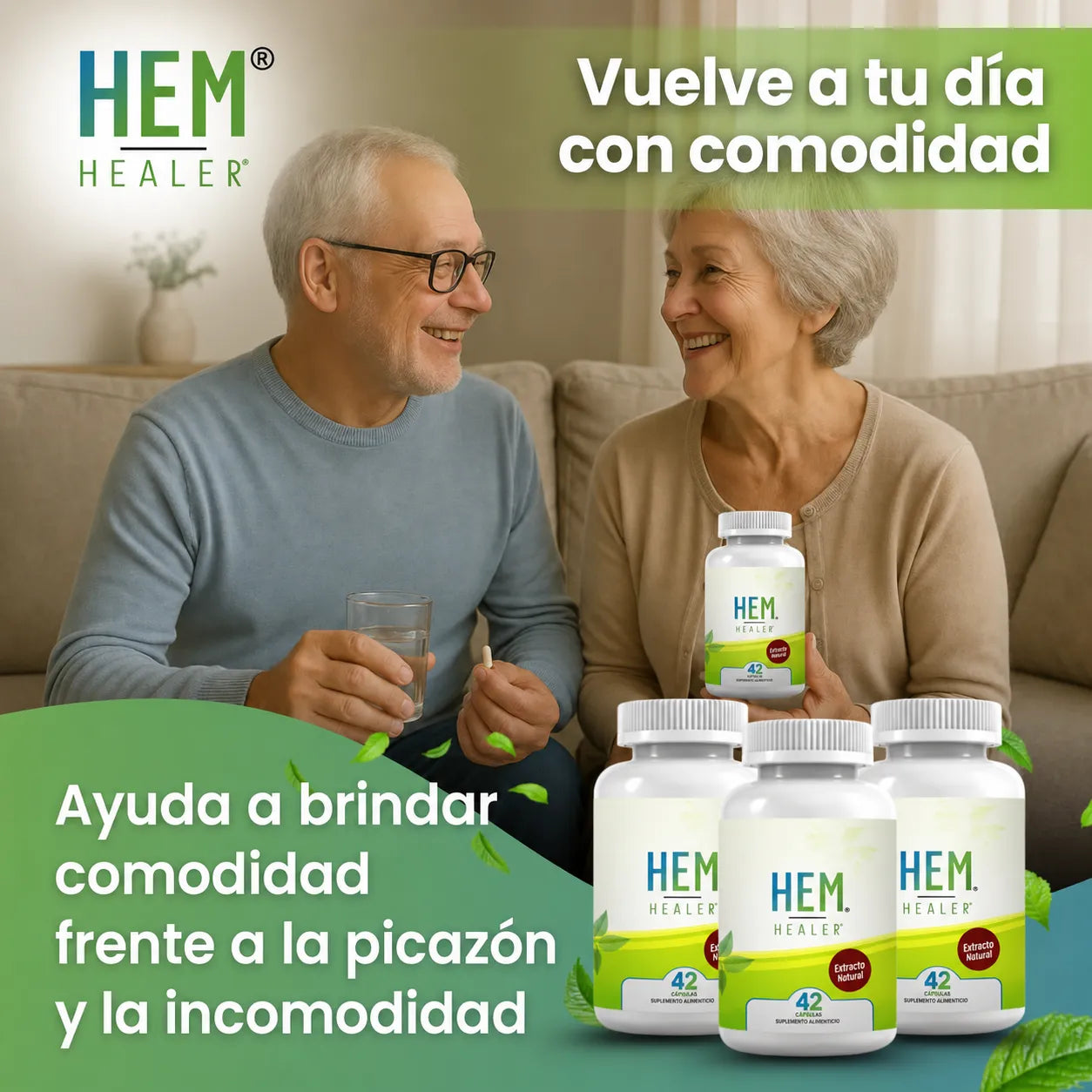 🌿 HEM Hero™: Apoyo Natural para Hemorroides + Envío Gratis 🚚