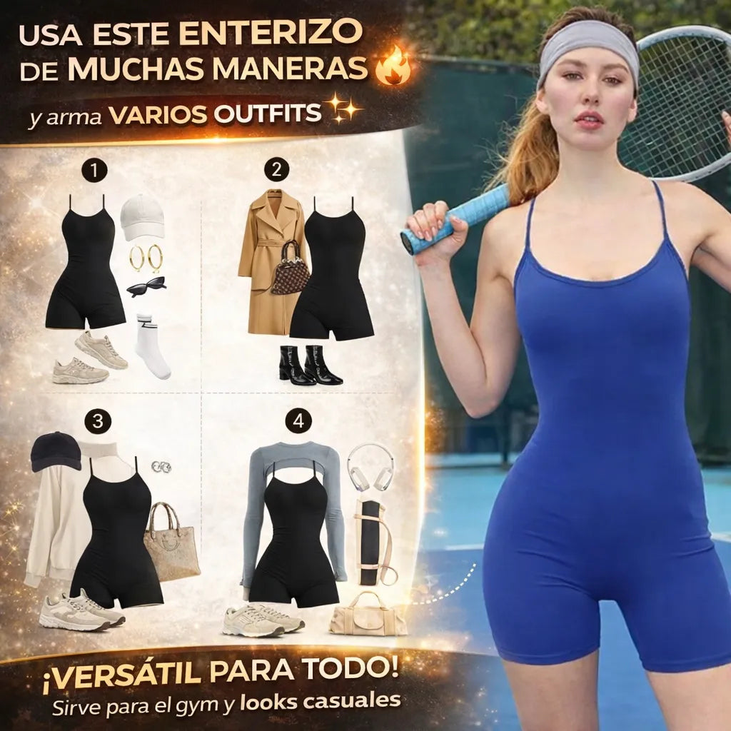 🔥 Realza tu Figura Hoy 💖 Enterizo Push Up + GRATIS Crema Reafirmante de REGALO 🎁