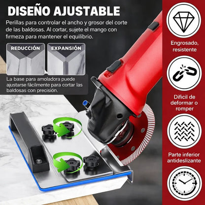👉 BiselPro 45° Soporte Pulidora Corte Biselado ⚙️