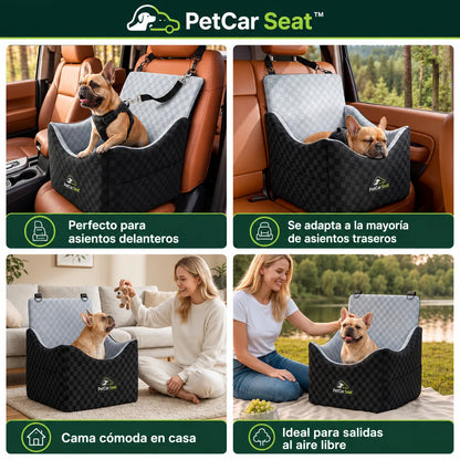 🐶 PetCar Seat™  Viaja sin pelos, sin desorden y con tu mascota feliz + Envío GRATIS 🚗