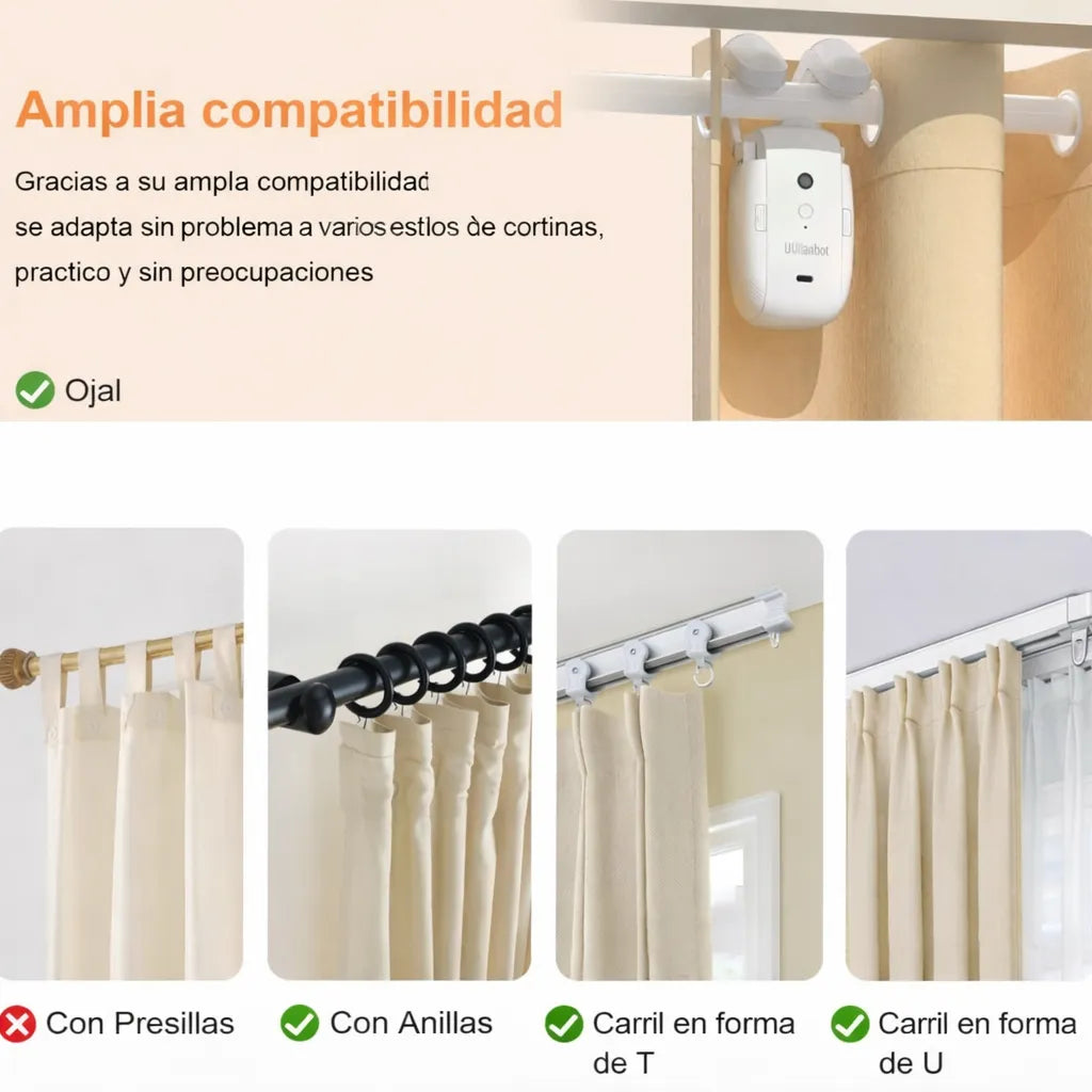 Cortinas Automáticas One – Sensación premium + ENVIO GRATIS 🏡