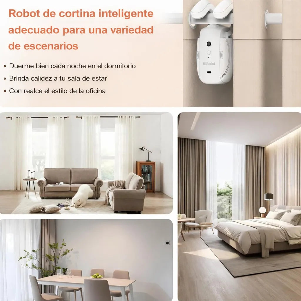 Cortinas Automáticas One – Sensación premium + ENVIO GRATIS 🏡