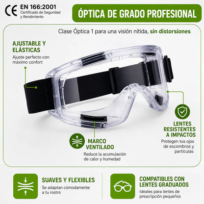 ProShield™ 360 Industrial 😷⚙️ | Protección Completa para Trabajar Seguro + Envío Gratis 🚚