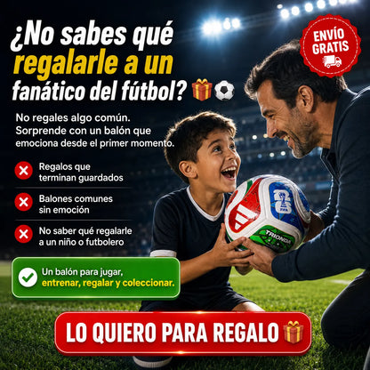 Balón TRIONDA Mundial 2026 ⚽🔥 con Caja Premium + Envío Gratis 🚚