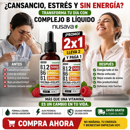 Duplica Tu Energía HOY con VYTAL B ⚡🔥 Llévate 2x1 + Envío GRATIS