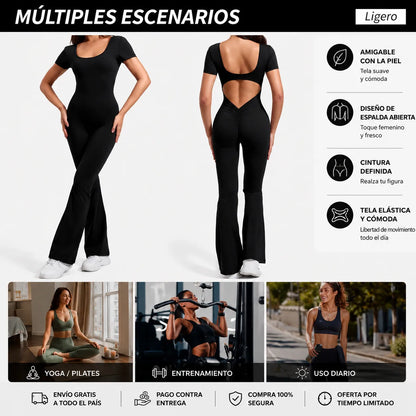 💫 Enterizo Suplex Push | Gym, casual y diario en una sola prenda 🚚 Envío GRATIS