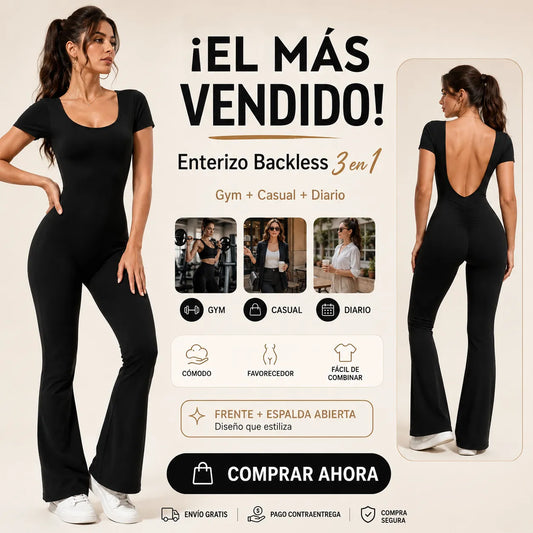 💫 Enterizo Suplex Push | Gym, casual y diario en una sola prenda 🚚 Envío GRATIS