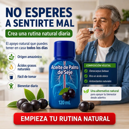 Aceite de Palma de Seje Premium 120 mL 🌿 | Bienestar Natural desde Adentro