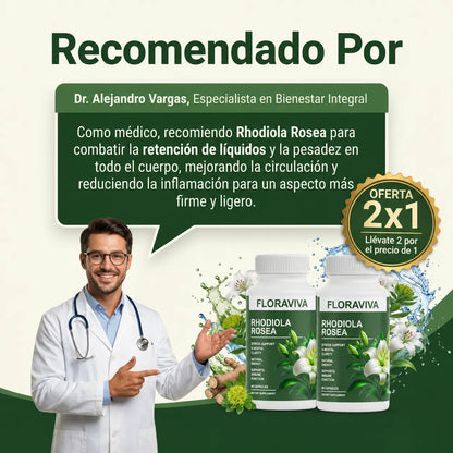 🧠 Rhodiola Rosea x2 – Claridad Mental, Energía y Bienestar + Envío Gratis 🚚