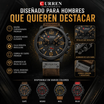 💎⌚ Reloj Curren 8314 Cuarzo — Elegancia y Presencia que IMPACTA  🚚 Envío GRATIS a todo el país