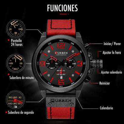 💎⌚ Reloj Curren 8314 Cuarzo — Elegancia y Presencia que IMPACTA  🚚 Envío GRATIS a todo el país