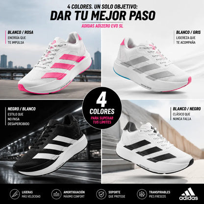 ¡Alcanza tu Máximo Rendimiento! 💥 Adidas Adizero Evo SL + Envío GRATIS 🚚