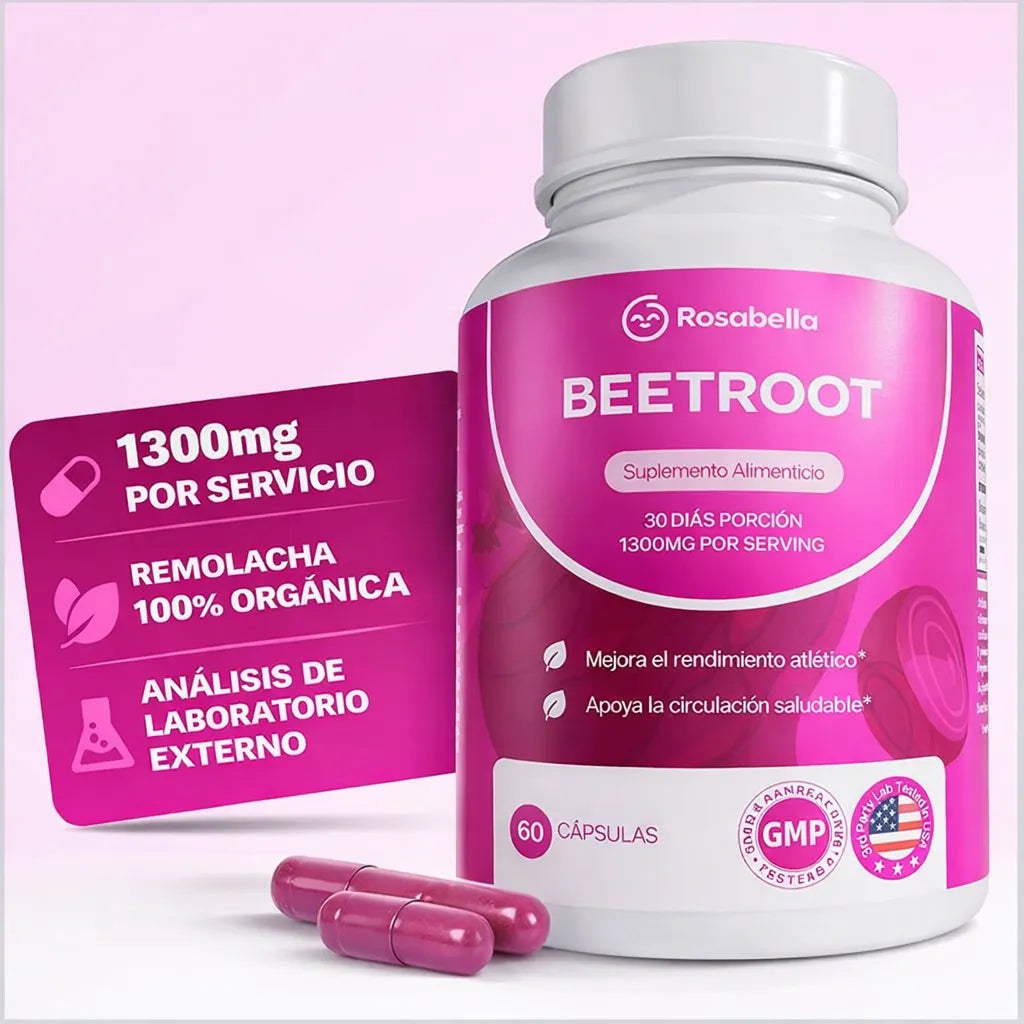 BEETROOT ⚡ Energía y Circulación Natural + Envío Gratis ❤️