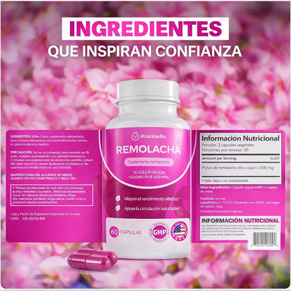 BEETROOT ⚡ Energía y Circulación Natural + Envío Gratis ❤️