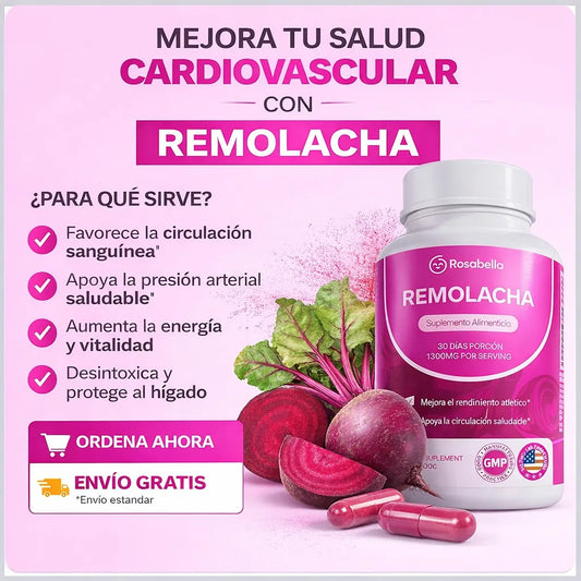 BEETROOT ⚡ Energía y Circulación Natural + Envío Gratis ❤️