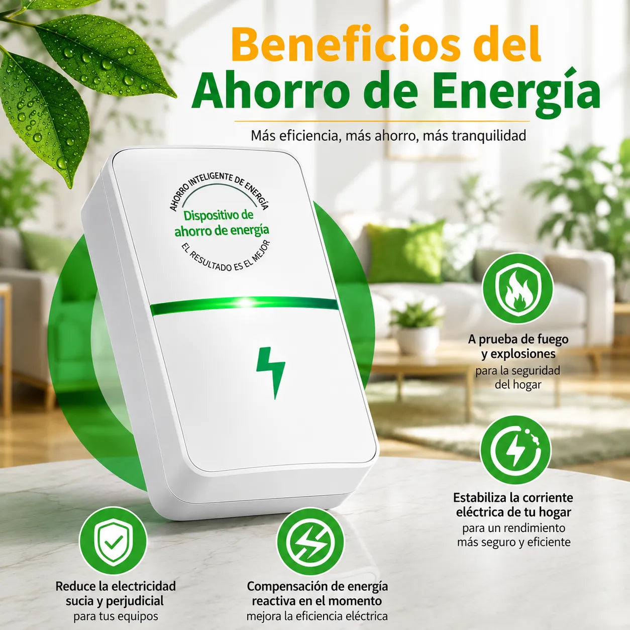 EcoVolt Home™ ⚡ Ahorro Inteligente para tu Hogar + Envío Gratis ✅