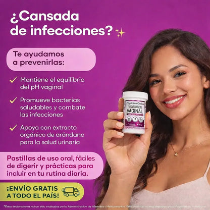 Probióticos Vaginales Physician’s Choice – Cápsulas de Uso Oral 🌸 Equilibrio Íntimo Femenino | 🚚 Envío GRATIS