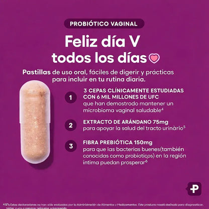 Probióticos Vaginales Physician’s Choice – Cápsulas de Uso Oral 🌸 Equilibrio Íntimo Femenino | 🚚 Envío GRATIS