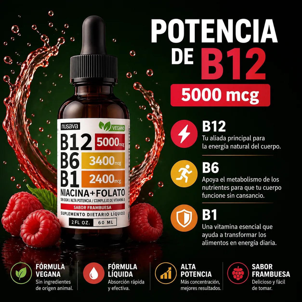 Duplica Tu Energía HOY con VYTAL B ⚡🔥 Llévate 2x1 + Envío GRATIS