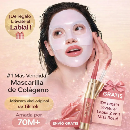 ✨ Combo Glow. Macarilla Biodance + Miss Rose ✨ 💖 Hidratación profunda + Labial 2 en 1 GRATIS 💄