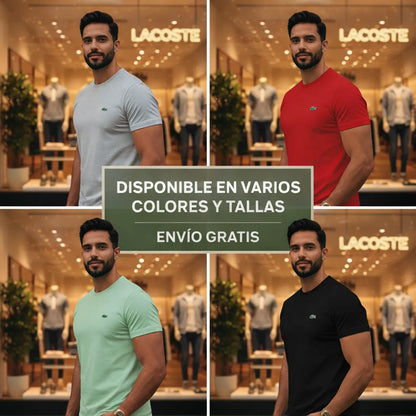 CAMISETA LACOSTE TELA FRIA 🐊 ENVIO GRATIS