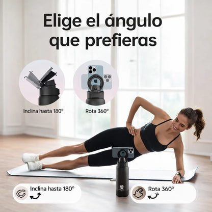 El termo que hace TODO: soporte + trípode + hidratación 💧📱 🚚 Envío GRATIS a todo Colombia