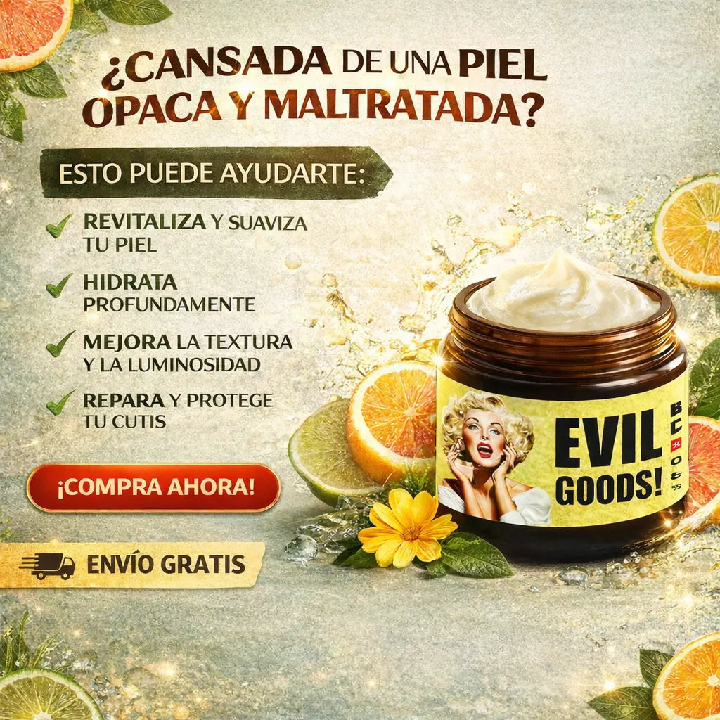 🧴 EVIL GOODS – Cebo de Res 🌿 Nutrición Natural para tu Piel ✨