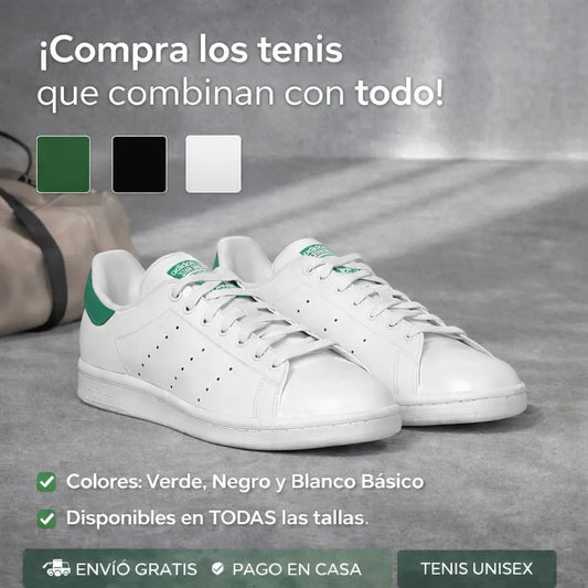 👟 Stan Smith Unisex : El tenis blanco que lo combina todo 🎁 Envío Gratis hoy