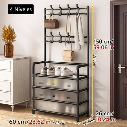 Perchero - Zapatero 🔥 El Organizador que transforma tu casa 📦 50% OFF HOY + Envío GRATIS en Colombia