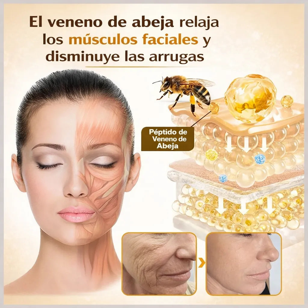 🔥 Crema Botox de Veneno de Abeja 2x1 + E-book GRATIS 🚚 Envío Gratis HOY