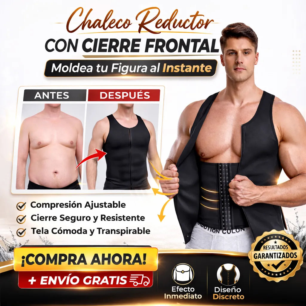 🔥 Chaleco Control Abdomen PowerShape 2 en 1 + Envío Gratis 🚚