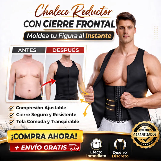 🔥 Chaleco Control Abdomen PowerShape 2 en 1 + Envío Gratis 🚚